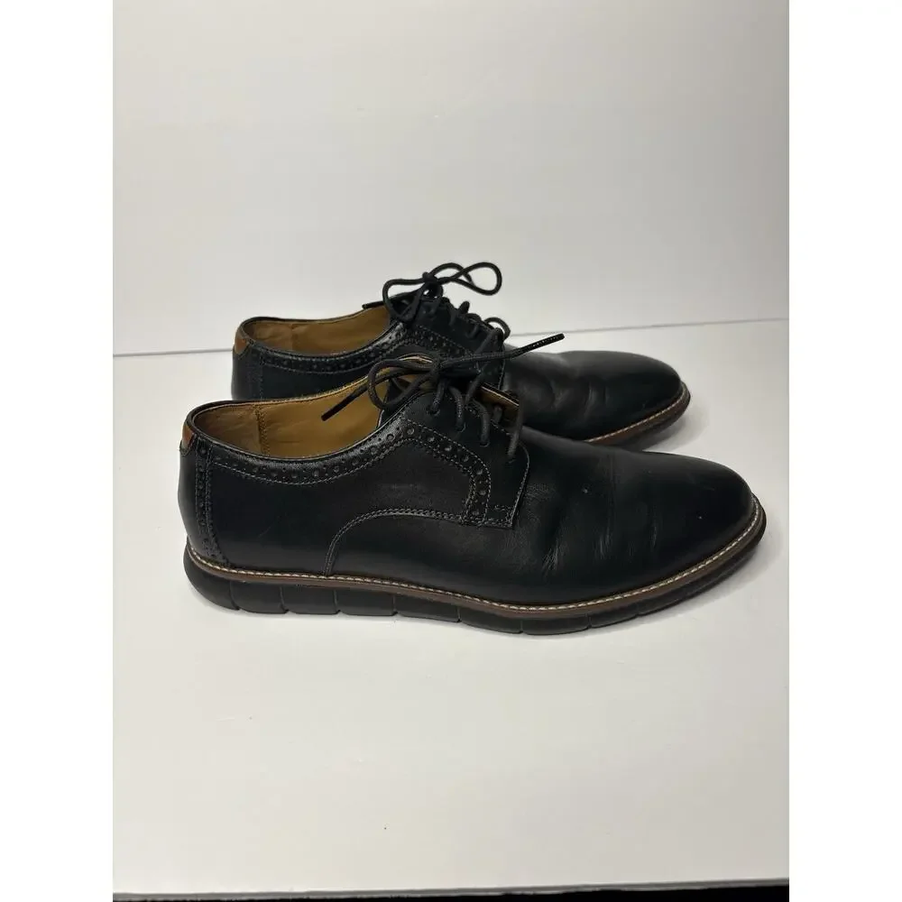 Johnston & Murphy Men’s Holden Plain Toe Sheepskin Shoes Sz 9